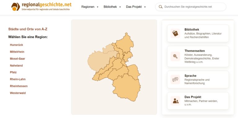 Mehr über den Artikel erfahren Relaunch: regionalgeschichte.net